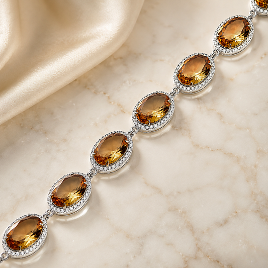 Pulsera Herencia de Sultana de Plata 925 con Zultanita Ovalada
