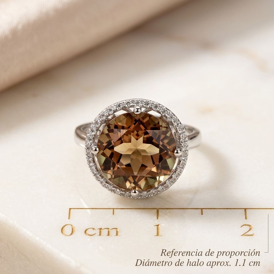 Anillo Solara Sultana Oval de Plata 925 con Zultanita