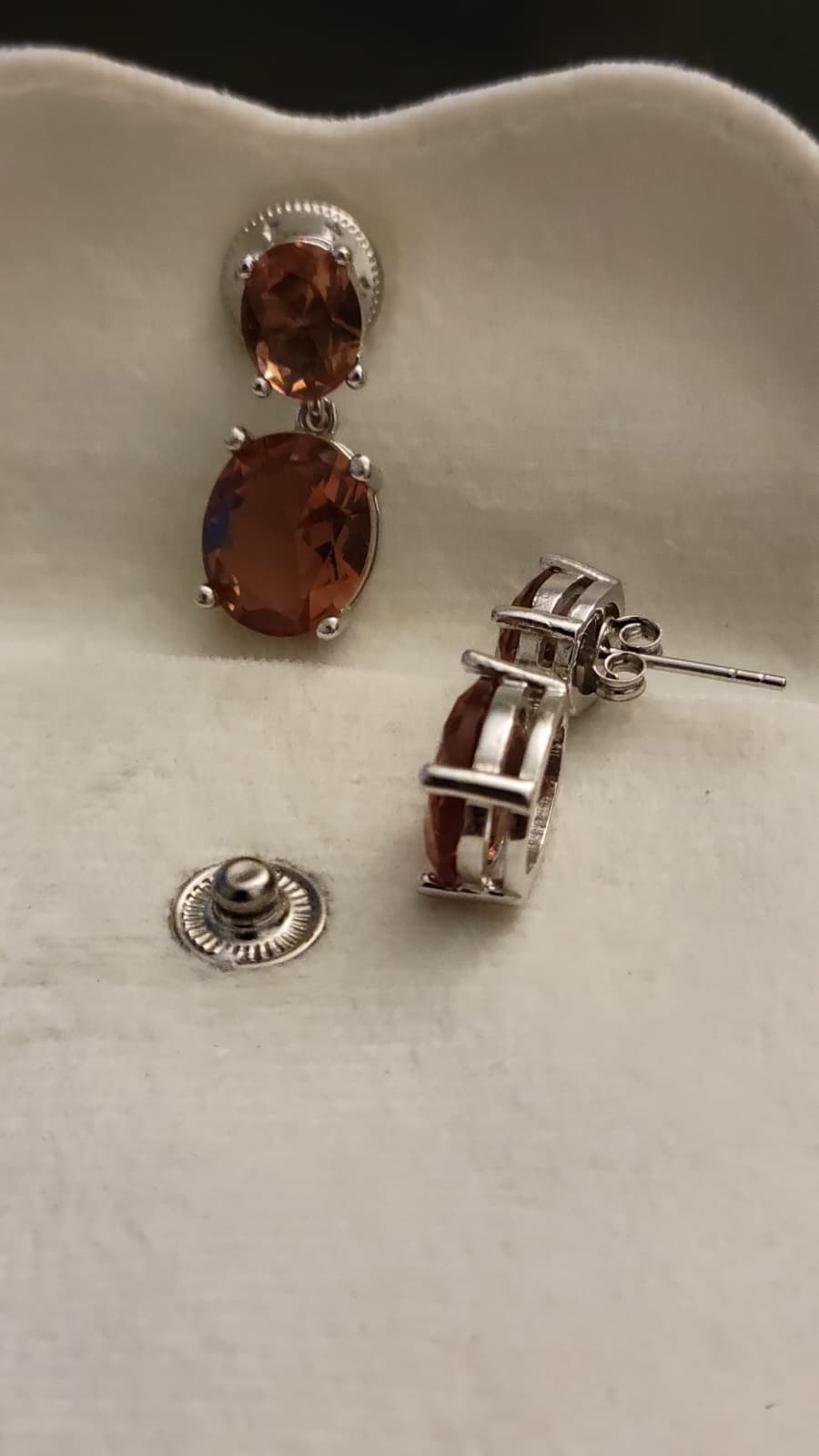 Renacer Áureo | Aretes de zultanita en plata 925