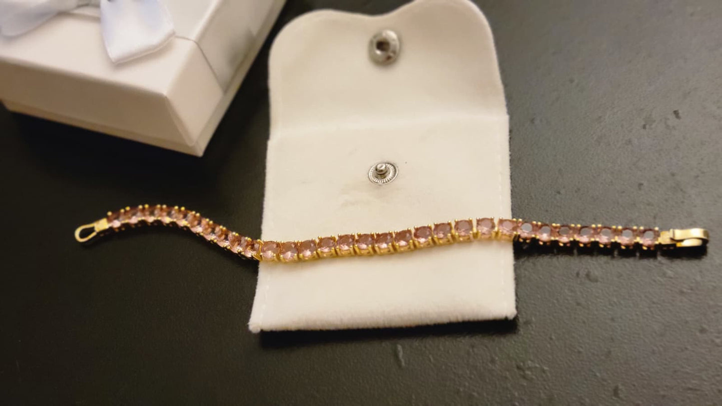 Línea Serena | Pulsera tenis de zultanita en plata 925