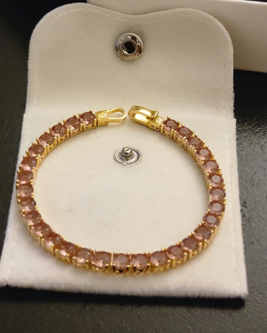 Línea Serena | Pulsera tenis de zultanita en plata 925
